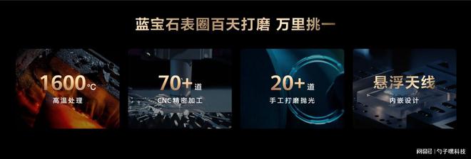 ULTIMATE DESIGN非凡大师高端用户首选凯发k8国际蓝宝石水晶！HUAWEI WATCH(图6)